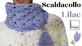 TUTORIAL Scaldacollo alluncinetto quotLilacquot [upl. by Tenner]