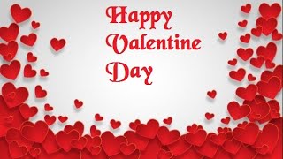 Happy Valentines Day Images Song Video  Happy Valentine Day [upl. by Noslen]