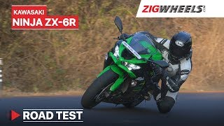 Kawasaki Ninja ZX6R  The Daytona replacement  ZigWheelscom [upl. by Retrop211]