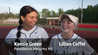 Indiana high school softball songs chants and cheers Hear these Indianapolis teams get hyped [upl. by Dulciana]