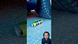 Crushing of ball and crunchy things by car 🚘 tyre asmr crushing crunchy softball [upl. by Saunder]