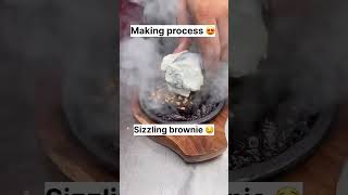 Sizzling brownie making process ads trending ytshorts viral shorts ad youtubeshorts dessert [upl. by Peltier446]