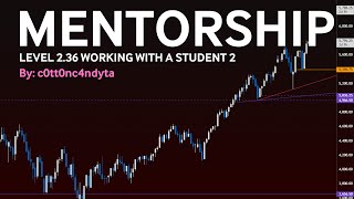 Day Trading Mentorship LEVEL 236 WORKING WITH A STUDENT 2 [upl. by Campney]