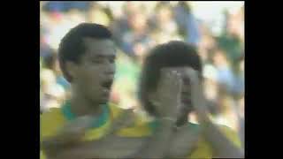 Highlights Mundialito group match Argentina  Brazil 11 4 January 1981 Maradona vs Socrates [upl. by Akenahs]