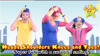 Head Shoulders Knees and Toes  Nursery Rhyme for kids with Lets Star Jump Mash up [upl. by Gretchen650]