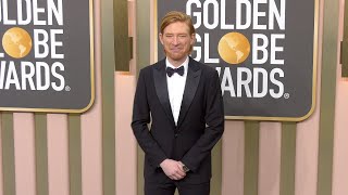 Domhnall Gleeson 2023 Golden Globes Arrivals [upl. by Kela]