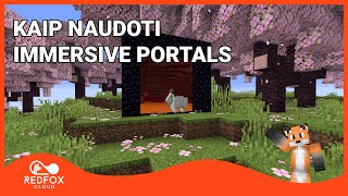 Kaip naudoti Immersive Portals modifikaciją [upl. by Zetrom]