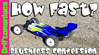 How Fast Is My 7200KV Brushless Losi Mini B [upl. by Hola]