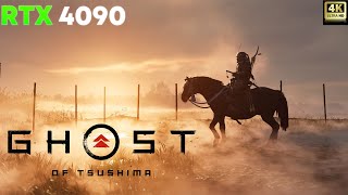 Ghost of Tsushima Directors Cut PC RTX 4090 Makes It Look Unreal 4K [upl. by Isidor]