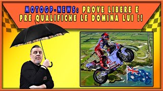 MOTOGPNEWS PROVE LIBERE E PRE QUALIFICHE LE DOMINA LUI [upl. by Carter949]