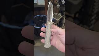 Shaping Some Scales for Fallkniven S1X knifemaking learning fun shoptime [upl. by Innoj760]