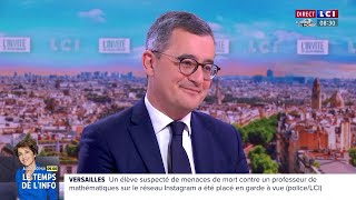 Loi immigration  quotNous sommes plus près dun accord que dun désaccordquot assure Gérald Darmanin [upl. by Oribelle442]