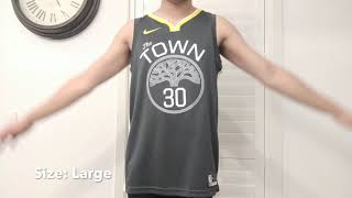 Nike NBA Swingman Jersey  Sizing [upl. by Klemm55]