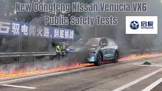 Will VX6 Succeed New Dongfeng Nissan Venucia VX6 Public Safety Tests [upl. by Aleyam]