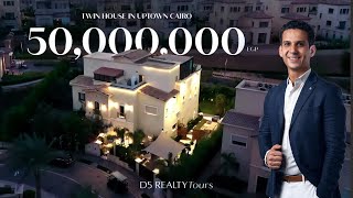 Exclusive 50 Million Twin House For Sale in Uptown Cairo [upl. by Gensmer]