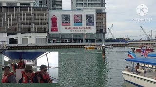 Jesselton Point Naik bot ke Pulau Manukan [upl. by Ijneb691]