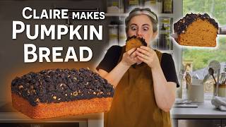 Make Halloween Pumpkin Bread with Claire Saffitz  Dessert Person [upl. by Nunes376]