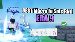 NEW BEST Macro For Sols RNG Era 9 [upl. by Neeoma]