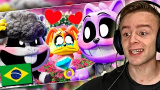 CONHECENDO BABA CHOPS E CATNAP se CASARAM – Nightmare Critters Animação  React Hornstromp BR [upl. by Berkshire]