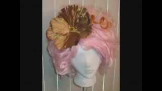 Basic Effie Trinket Wig Tutorial [upl. by Tilford]