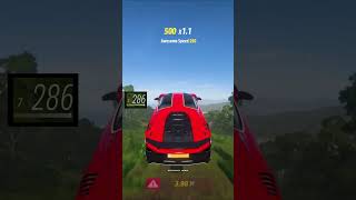 JUMP TEST  LTALDESIGN ZEROUNO VS MCLAREN SENNA  FORZA HORIZON 5  shorts [upl. by Kluge]