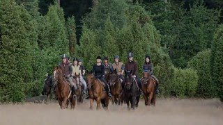 Reiten in der Lüneburger Heide mit PFERD amp REITER [upl. by Abercromby]