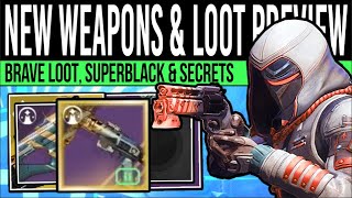 Destiny 2 LIMITED EDITION WEAPONS amp SOCIAL SPACE Vault Increase Superblack New Perks Secrets [upl. by Aleihs263]