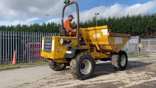 BARFORD SX7000 7t straight skip dumper [upl. by Essej463]