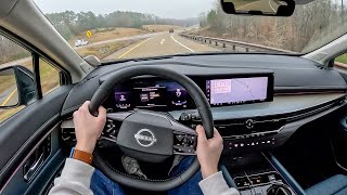 2025 Nissan Murano Platinum  POV First Drive Binaural Audio [upl. by Ayekan408]