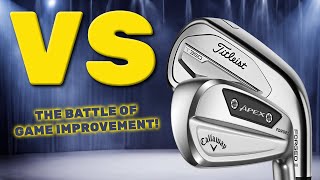 BATTLE Of The Game Improvement Iron Titleist T350 vs Callaway Apex Ai300 [upl. by Herv]