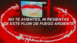 Arca  Incendio Letra  Lyrics flash warning [upl. by Nyraa]