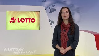 Ziehung der Lottozahlen vom Samstag den 16012016 [upl. by Enomsed]