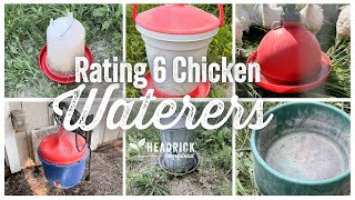 Best Chicken Waterers  6 Reviews [upl. by Aufmann]