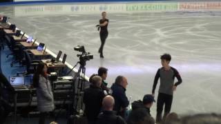 Boyang Jin  2017 Wolds Practice Day 1 [upl. by Blackmun]