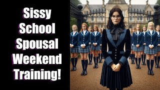 ASMR Sissy Feminization School Weekend Retreats  FLR CD TG [upl. by Boleslaw]