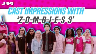 Zombies 3 Cast Do Impressions Of Each Other [upl. by Ennavoj]