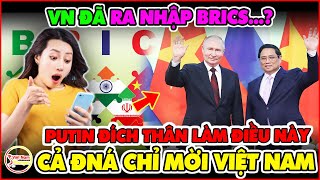 Cả ĐNÁ Sững Sờ Chủ Tịch BRICS Đích Thân Mời Việt Nam Dự Hội Nghị Lãnh Đạo  VN Đã Gia Nhập BRICS [upl. by Lemmuela]