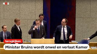 TERUGKIJKEN Kamerdebat over coronavirus stilgelegd na onwelwording minister Bruins [upl. by Ahsikar]