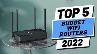 Top 5 BEST Budget Wifi Routers 2022 [upl. by Eisle]