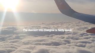 Easyjet Flight From Amsterdam to Glasgow International 24th November 2023 [upl. by Kred729]