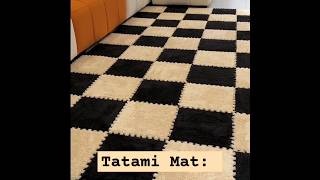 Carpet vs Floormat vs Tatami Mat Which is Best mattresscoversheet carpet floormat homedecor [upl. by Ardnovahs]