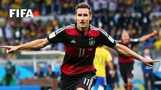 🇩🇪 Miroslav Klose  FIFA World Cup Goals [upl. by Hannad576]