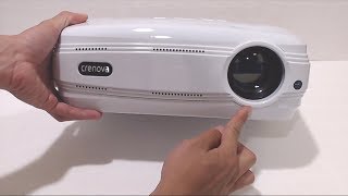 Crenova XPE680 720p LED Projector Review [upl. by Sachs]