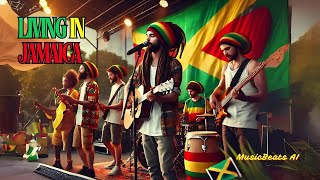 MusicBeats Ai  Living in Jamaica 🎹 RootsReggaeMusic ai [upl. by Idroj]