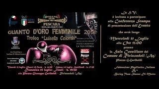 Guanto DOro Femminile 2018 Trofeo Colombi SEMIFINALI [upl. by Retsehc594]