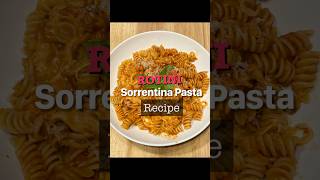 Rotini Sorrentina Pasta Recipe This Rotini alla Sorrentina Recipe is Amazing [upl. by Mik]