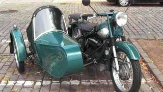 Oldtimer Motorrad Nimbus in Kopenhagen DK [upl. by Xella617]