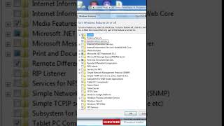 How to Enable or Disable Features in Windows 7  Uninstall Windows Features In Windows 7 [upl. by Chaddy]