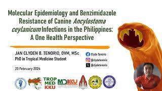 Molecular Epidemiology and Benzimidazole Resistance of Canine Zoonotic Hookworms in the Philippines [upl. by Abott353]