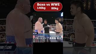 Boxing vs Wrestling catch shorts wwe [upl. by Jamnis]